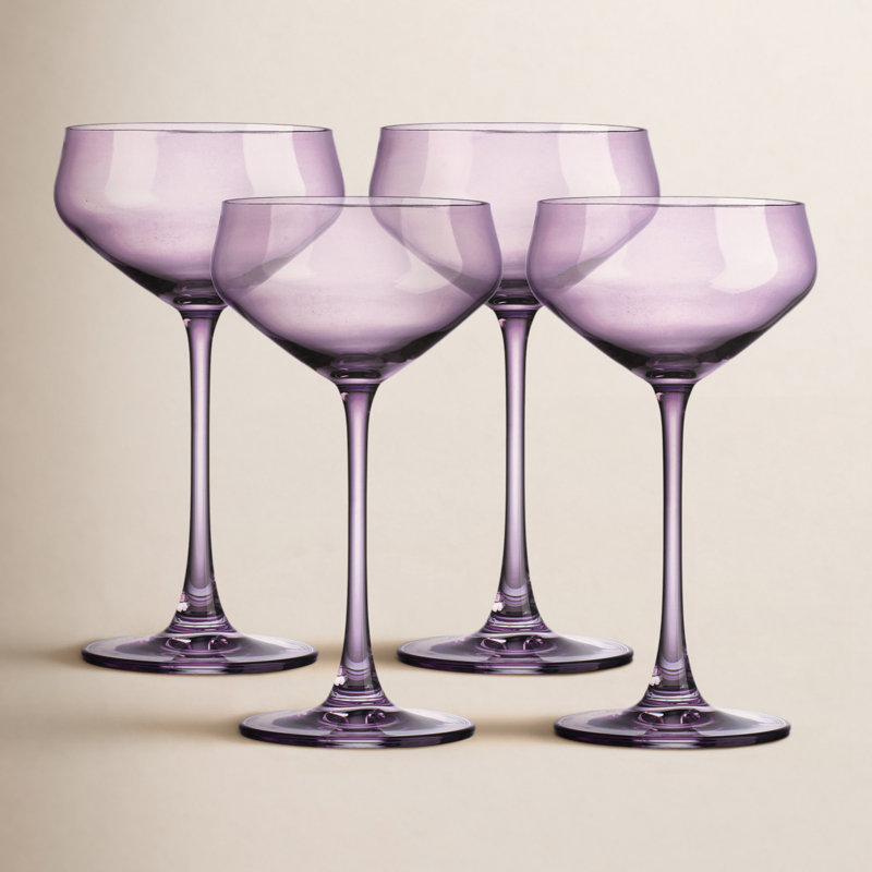 Amelia Sheer Coupe 9.5oz, Lavender