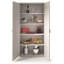 Gurtrue 2 Door Manufactured Wood Wardrobe-520211368