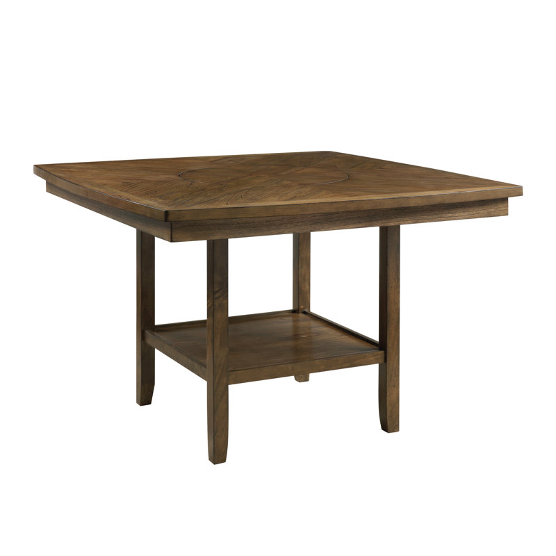 Table à hauteur de comptoir en chêne clair