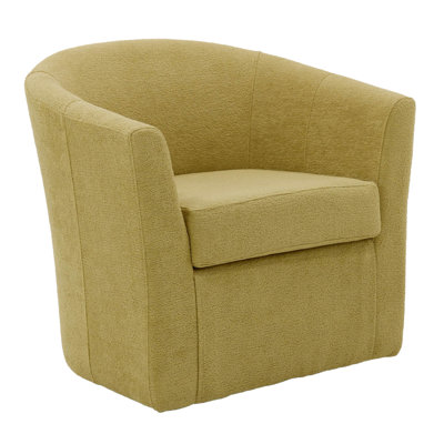 Fauteuil demi-tonneau pivotant 31 po Hansell