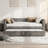 Formora Modern Chenille Extendable Daybed with Trundle-117492880