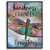 Kindness Changes Everything Print by Jennifer Lambein