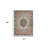 Blue Medallion Hand Woven Area Rug-1421860283