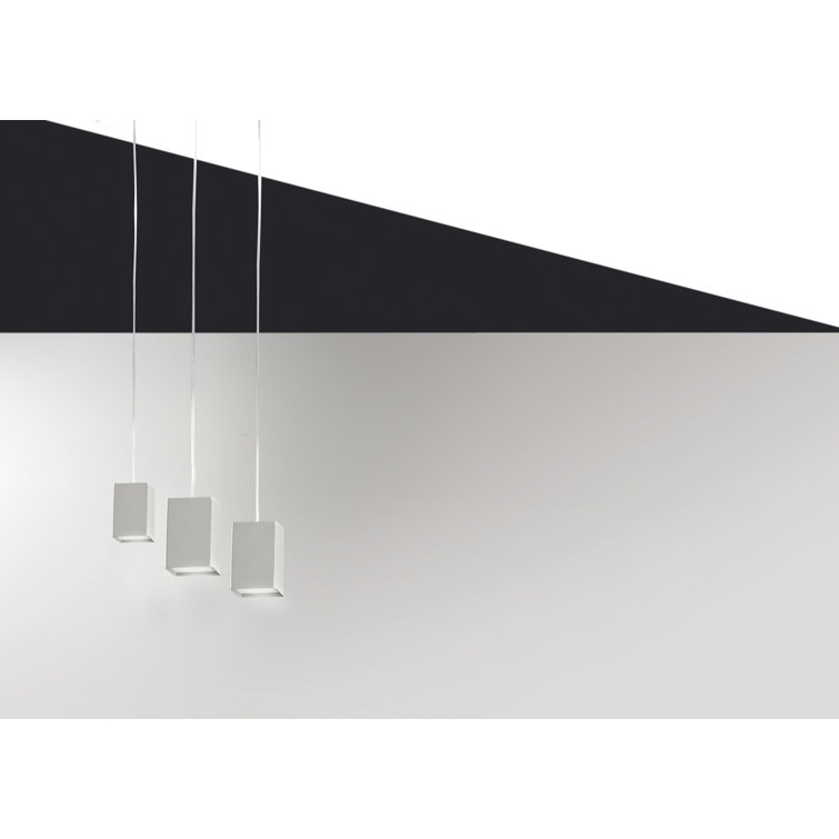 1 - Light LED Square/Rectangle Pendant
