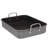 Rachael Ray Hard Anodized Nonstick Roaster/Roasting Pan with Dual-Height Rack, 16 inch x 12 inch