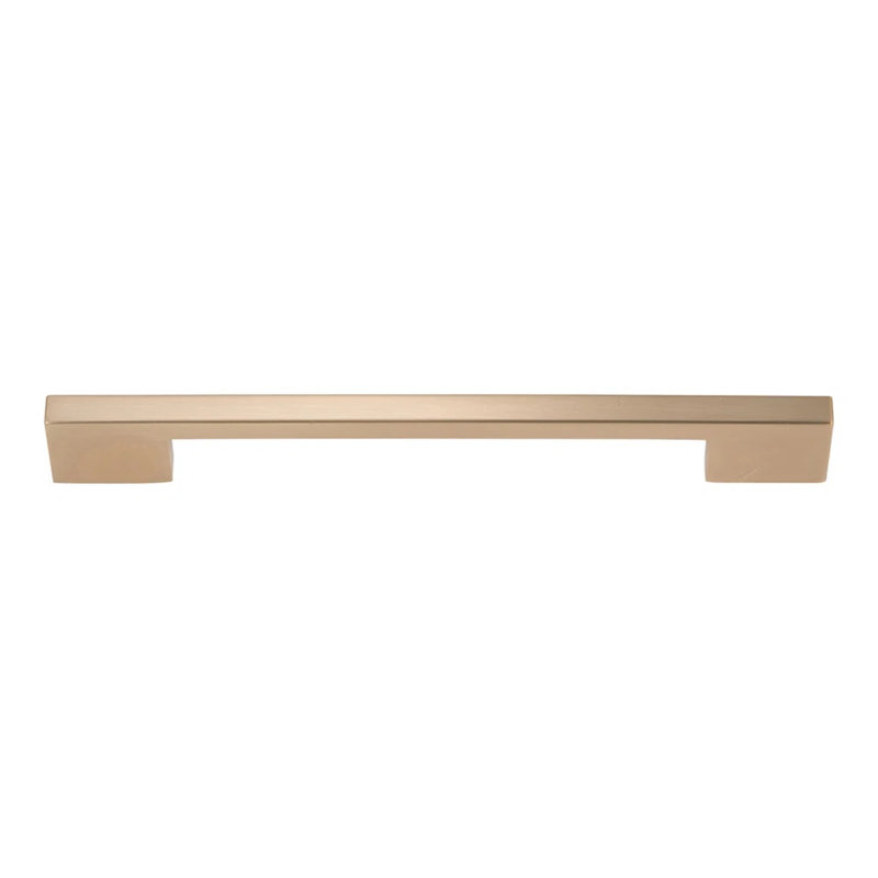 Thin Square 11 5/16" Center to Center Bar pull, 11 5/16", Champagne