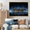 New York Futuristic Blueprint I, reproduction d'art sur toile