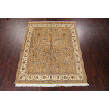 One-of-a-Kind 8'0" X 10'0" New Age Area Rug in Gold