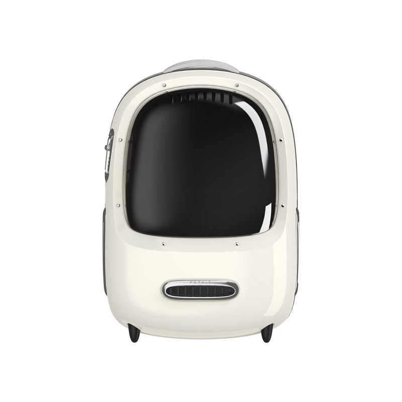 2 Cat Carrier, White