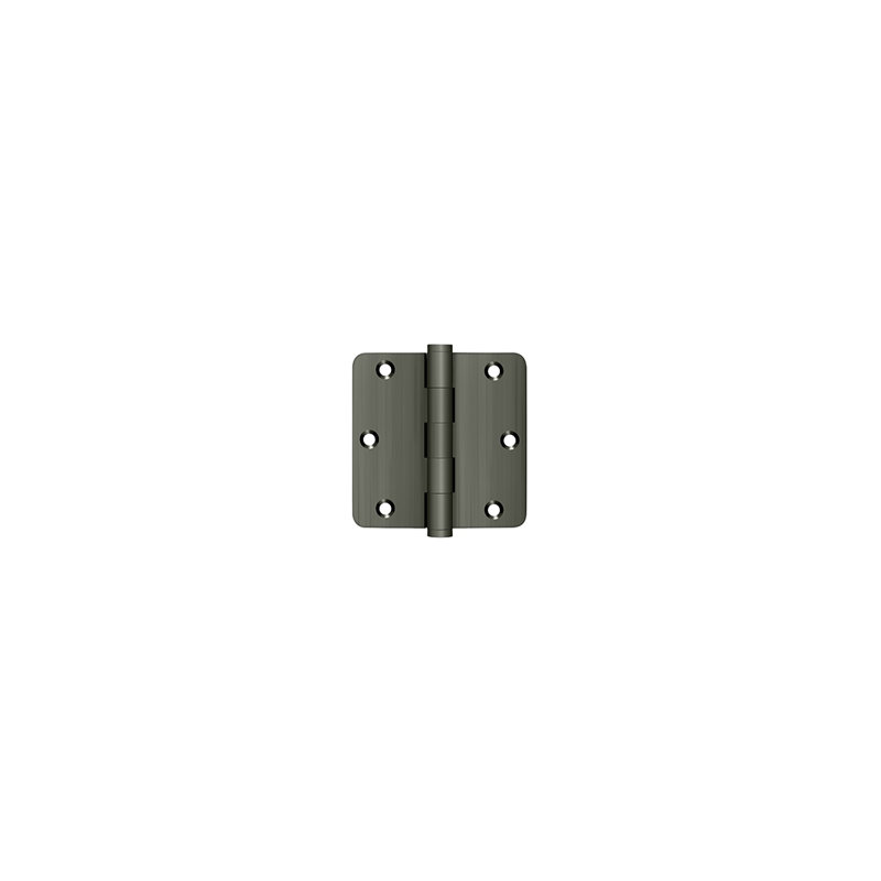 102'' x 102'' Butt Bearing Hinge, Antique Nickel