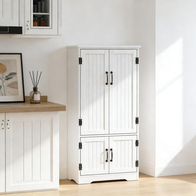Armoire de cuisine autoportante, armoire de maison de ferme, armoire de rangement décorative