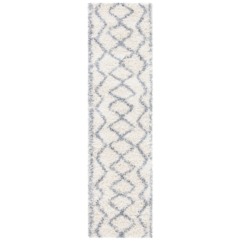 Venus Shag 600 Performance Geometric Rug, Runner 2'2" x 8'