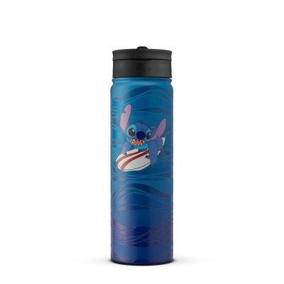 Ensemble de 1 bouteille d'eau isotherme Stitch Surf's Up, 22 oz