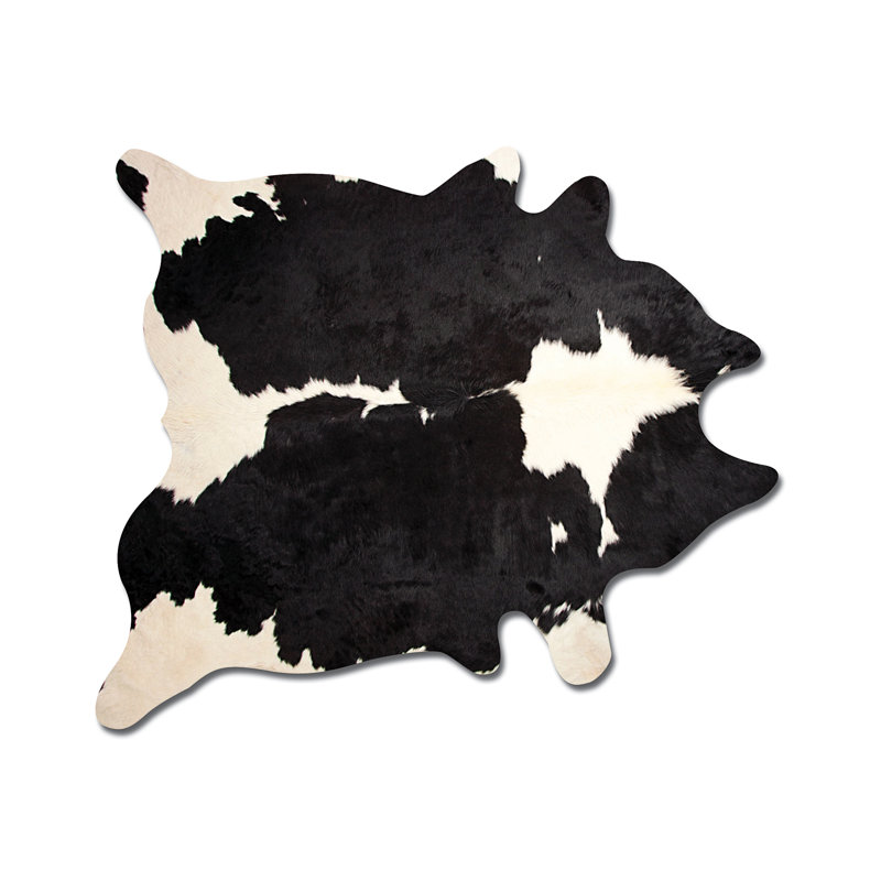 Tapis noir / blanc Abhinav