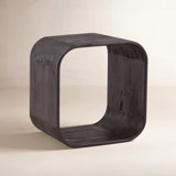 Jaimes Side Table Dark Brown