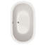 Baignoire encastrée en acrylique Designer 66 po x 42 po-9228748-88693470