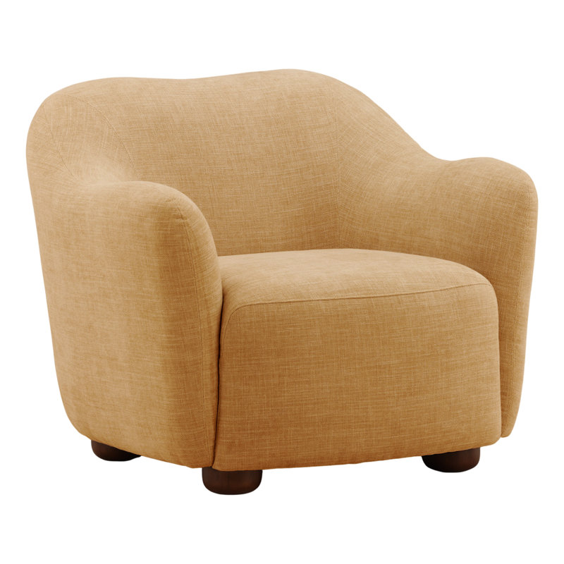 Francesca Sofa Chair, Topanga Ochre