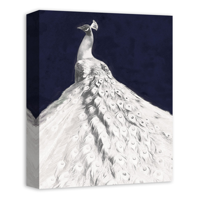 " Glorious White Peacock "