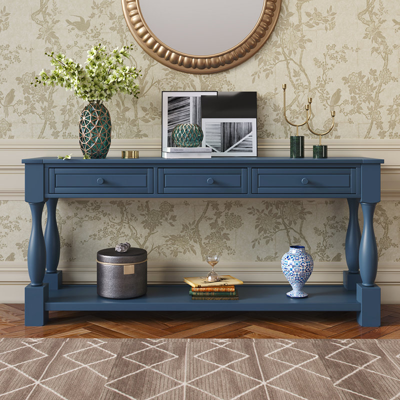 Langworthy Accent Cabinet, Navy Blue