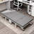 Traute Steel Upholstered Folding Bed with Mattress Included Twin 10.63" Foldaway Guest Bed-109972910
