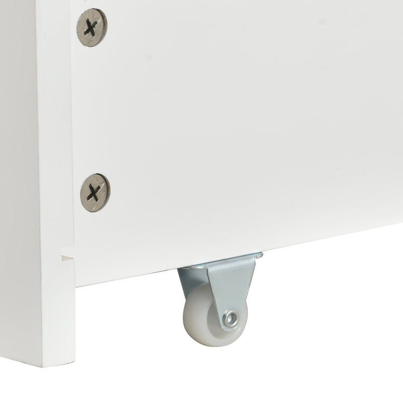 Juliany 2 Drawer Storage Drawer, White