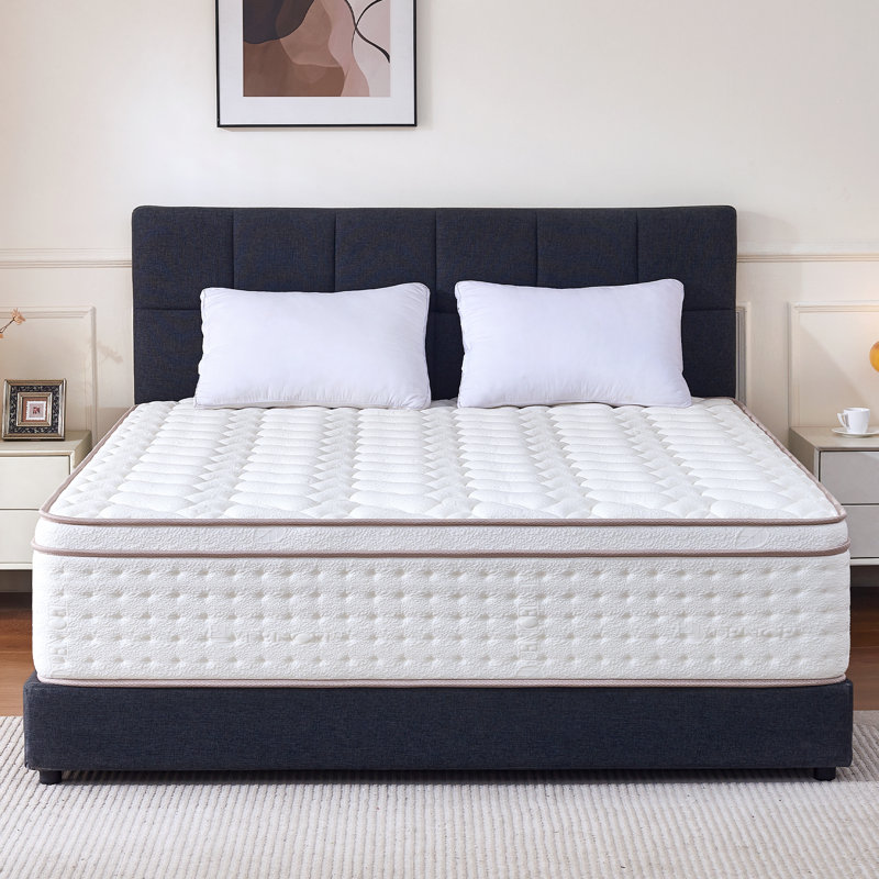 Queblox Pocket Sprung Mattress, Double (4'6)
