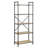 Galien Bookcase in Antique Oak and Sandy Gray-2103532069