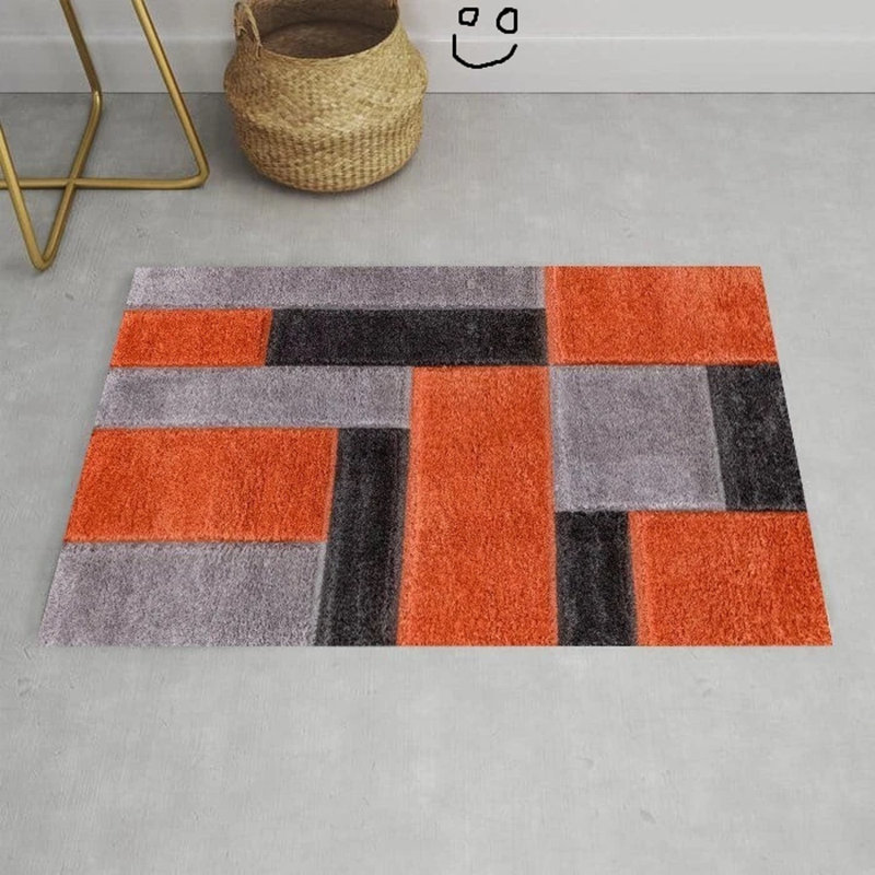 New Large Shaggy Area Rugs Hallway Living Room Bedroom Carpet Floor Mats, Rectangle 60 x 110cm