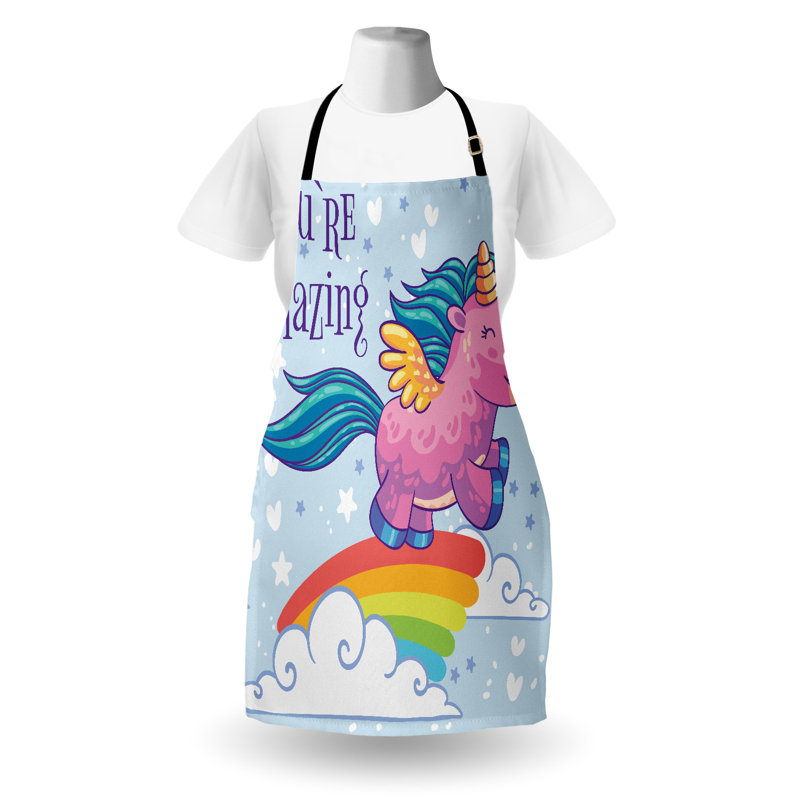 No Pattern Bib Apron