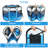 35.8'' H Panel Fabric Exercise Pen With Door