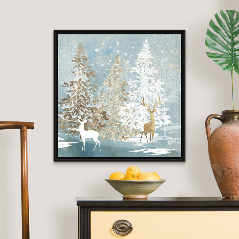 Endless Magic - reproduction d'art sur toile, Cadre flottant, H 16 po x l 16 po, Noir