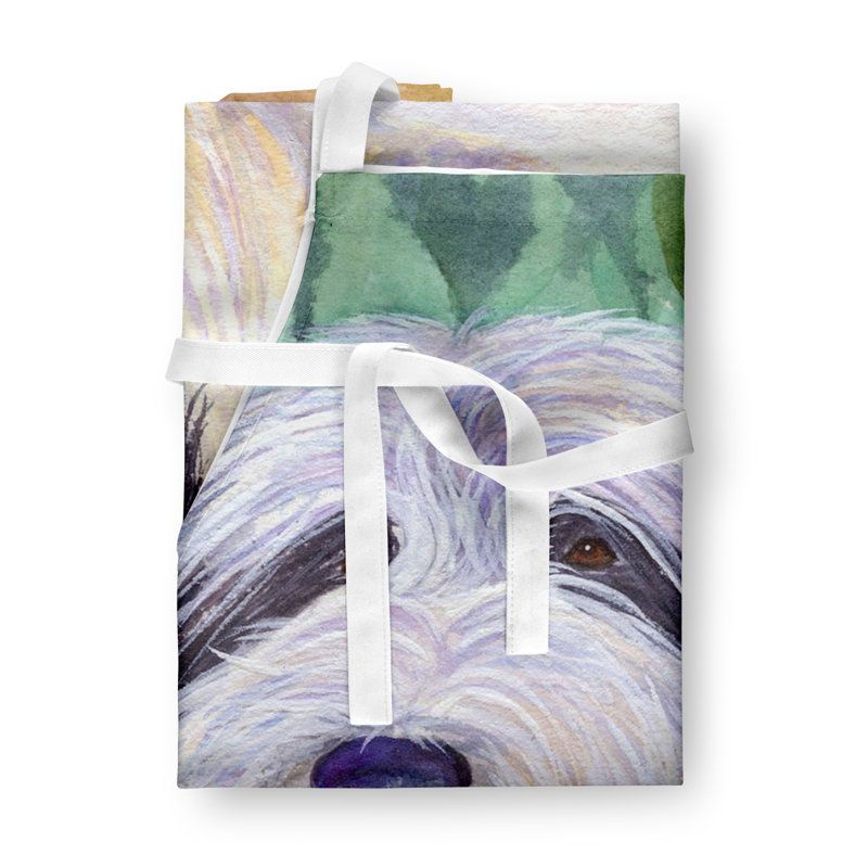 No Pattern Bib Apron