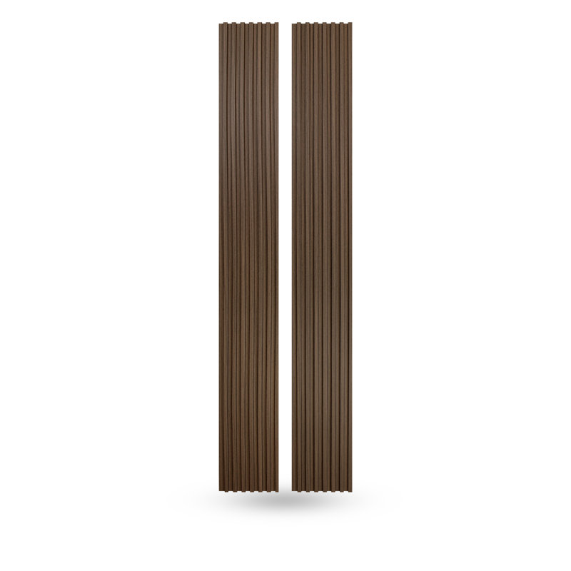 Panneaux muraux décoratifs en bois à lattes 3D 106 po x 6 po - style Shiplap pour l'intérieur, Bois flottant