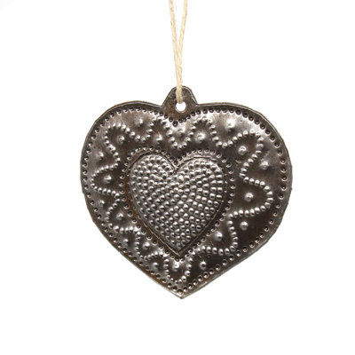 0.25'' Metal Hanging Figurine Ornament