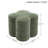 Leiani 18.5" Wide Boulce/Velvet/Linen Upholstered Ottoman-1546962653