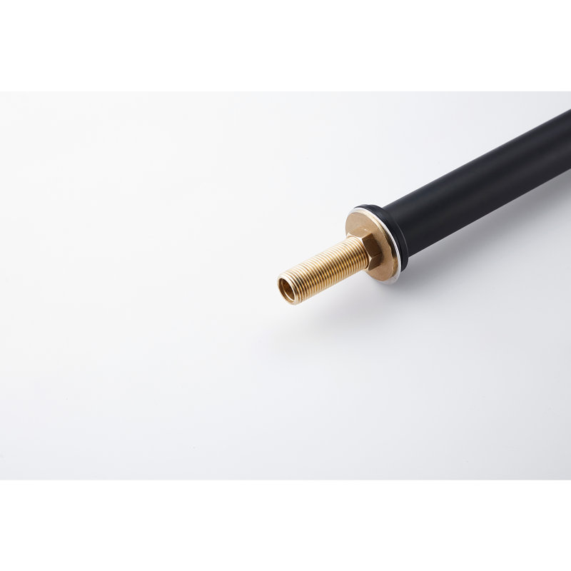 Matte Black Pot Filler Faucet With Extension - Brass, 360 Swivel And Foldable, Double Handles For Stable Water Flow, Surface Resistance To Corrosion Oxidation Layer
