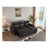 Sectional Sofa Bed, BLACK
