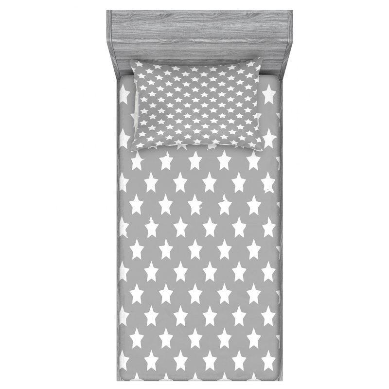 Microfiber Sheet Set, Twin Sheet Set + Fitted Sheet + 1 Pillowcase