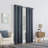 Coel Textured Draft Shield Fleece Insulated Room Darkening Grommet Curtain Panel-2145353061-2145353060