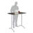 Adjustable Metal Base Standing Desk