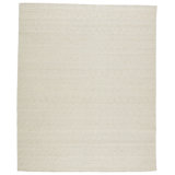 Jaipur Living Caldara LEO06 Handmade Solid Ivory Area Rug (6'x9')