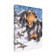 Publicité rétro sur toile tendue Adelphi «Dachshund in Snow»-26106443