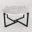 Beckie Cross Legs Coffee Table-589571174