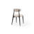 Of 2 Grey Curved Back Chairs, Thick Foam Cushion And Robust Metal Frame For Different Rooms Modern Dining Chair Pair, Padding, Structure Room