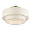 Grand luminaire semi-encastré 3 lumières Aselin-122725139