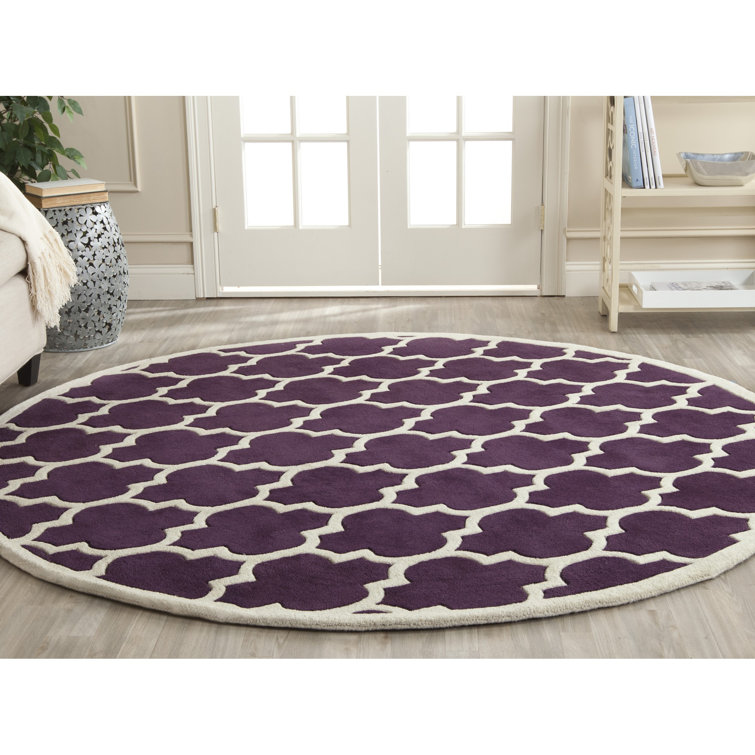 Carolene Hand Tufted Wool Geometric Rug