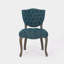 Élégant fauteuil en velours-600916745-600916750