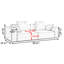 Canapé modulaire 86,61 po 100% polyester-108596376
