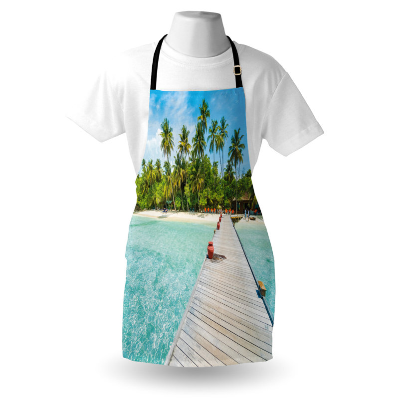 No Pattern Bib Apron