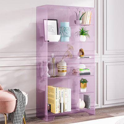 Modern minimalist acrylic display cabinet bookcase
